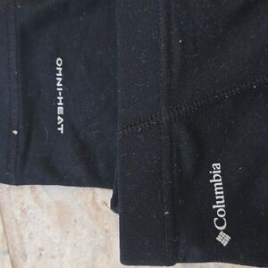 Columbia Black Omni Heat Pants Girls 10 12